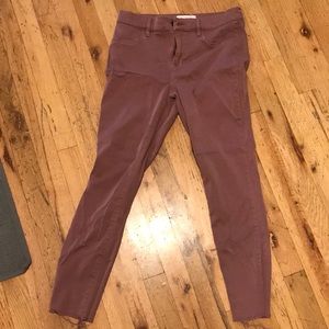 Pacsun Ankle Jeggings - rose colored